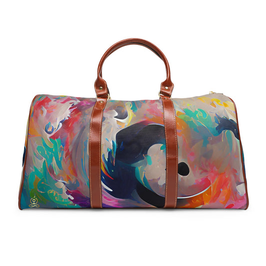 'Abstract Watercolor' Travel Bag - Soulzen Retreats